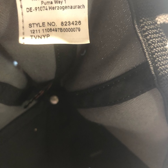 Puma cap Rudolf Dassler Sport Grey one size flex fit Baseball Hat Wool Blend - Picture 7 of 13